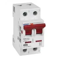 Выключатель нагрузки 2П 40А 400В OptiDin BM63PL-240-УХЛ3 (ВМ63PL) - foto