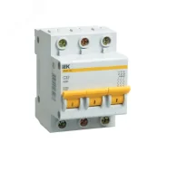 Авт. выкл.ВА47-29 3Р 25А 4,5кА х-ка С ИЭК - foto