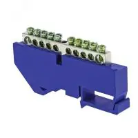 Шина 'N' 63.10 (DIN изолятор) никель EKF' - foto