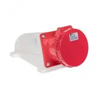 Розетка стационарная наружная 135 3Р+РЕ+N 63А 380В IP67 EKF - foto